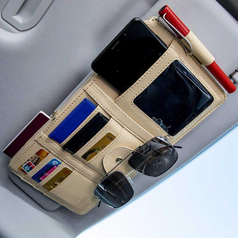 PareSoleil++™ - Rangement pour visière de voiture | Voiture - Autogarni