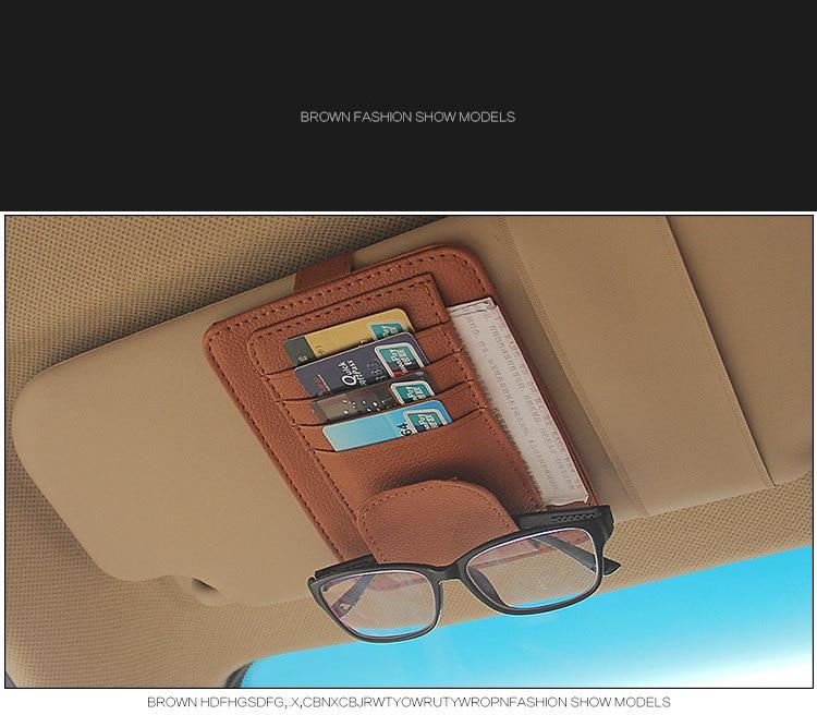 PareSoleil++™ - Rangement pour visière de voiture | Voiture - Autogarni