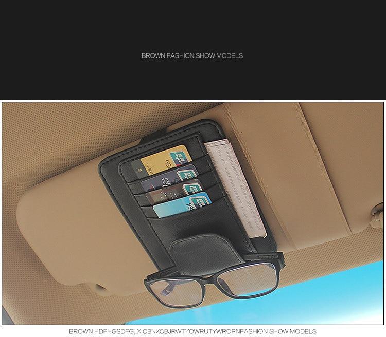 PareSoleil++™ - Rangement pour visière de voiture | Voiture - Autogarni